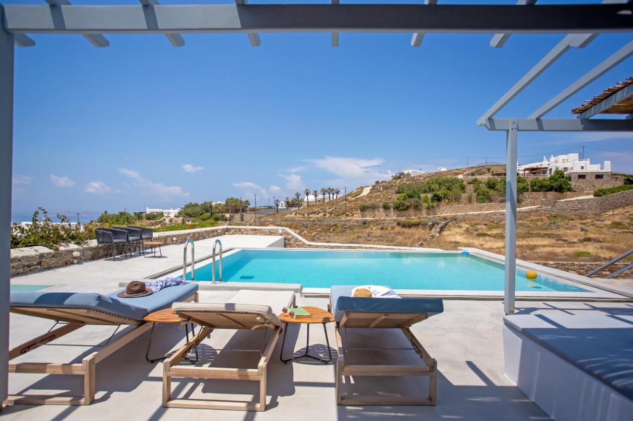 Terra White Seaview Pool Apartments & Suites Mykonos Town Exterior foto