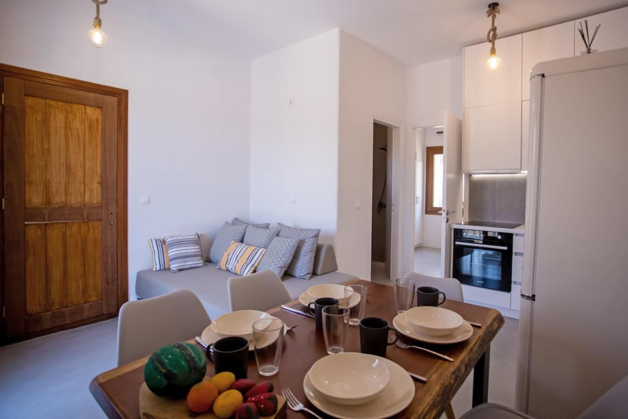 Terra White Seaview Pool Apartments & Suites Mykonos Town Exterior foto