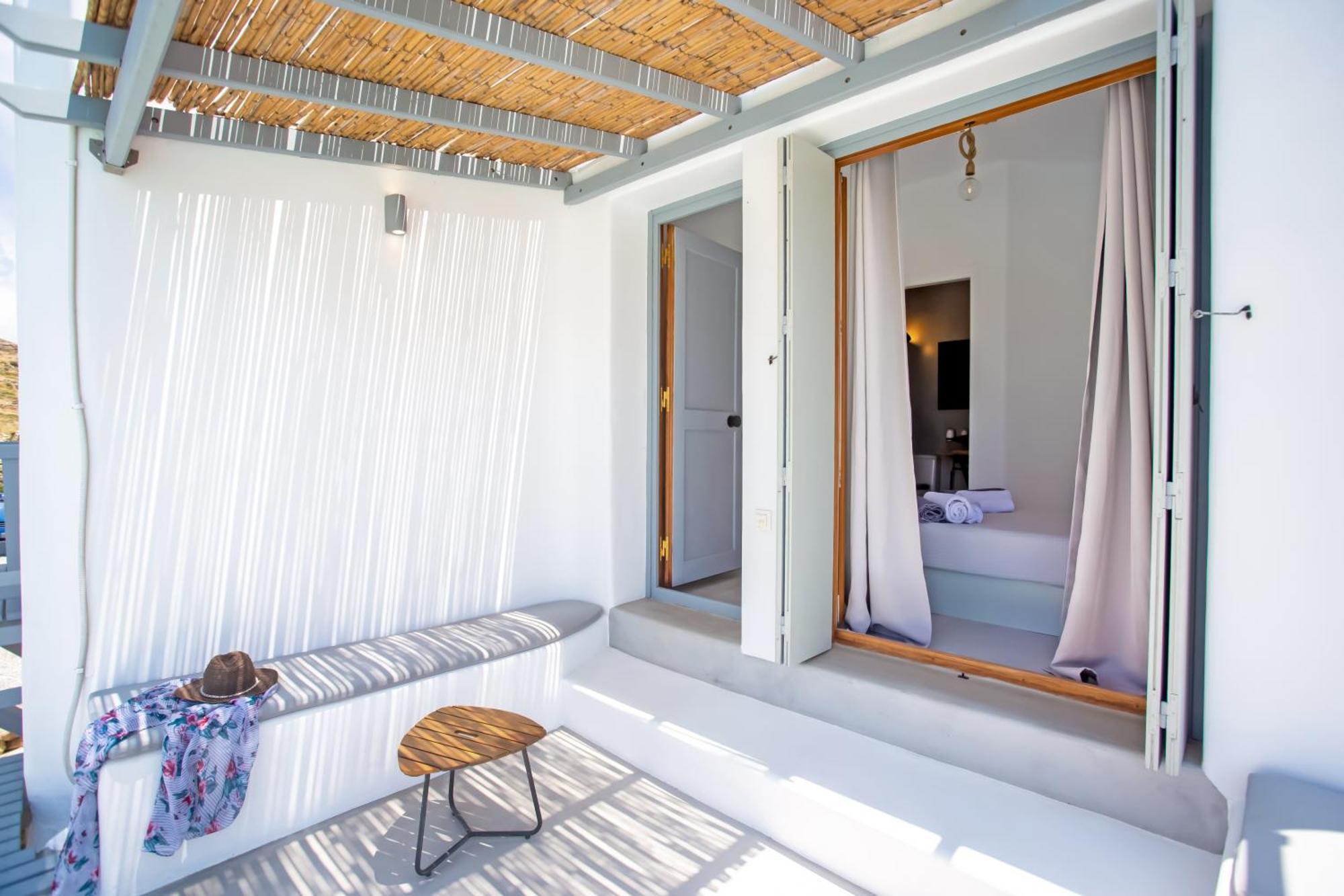 Terra White Seaview Pool Apartments & Suites Mykonos Town Exterior foto