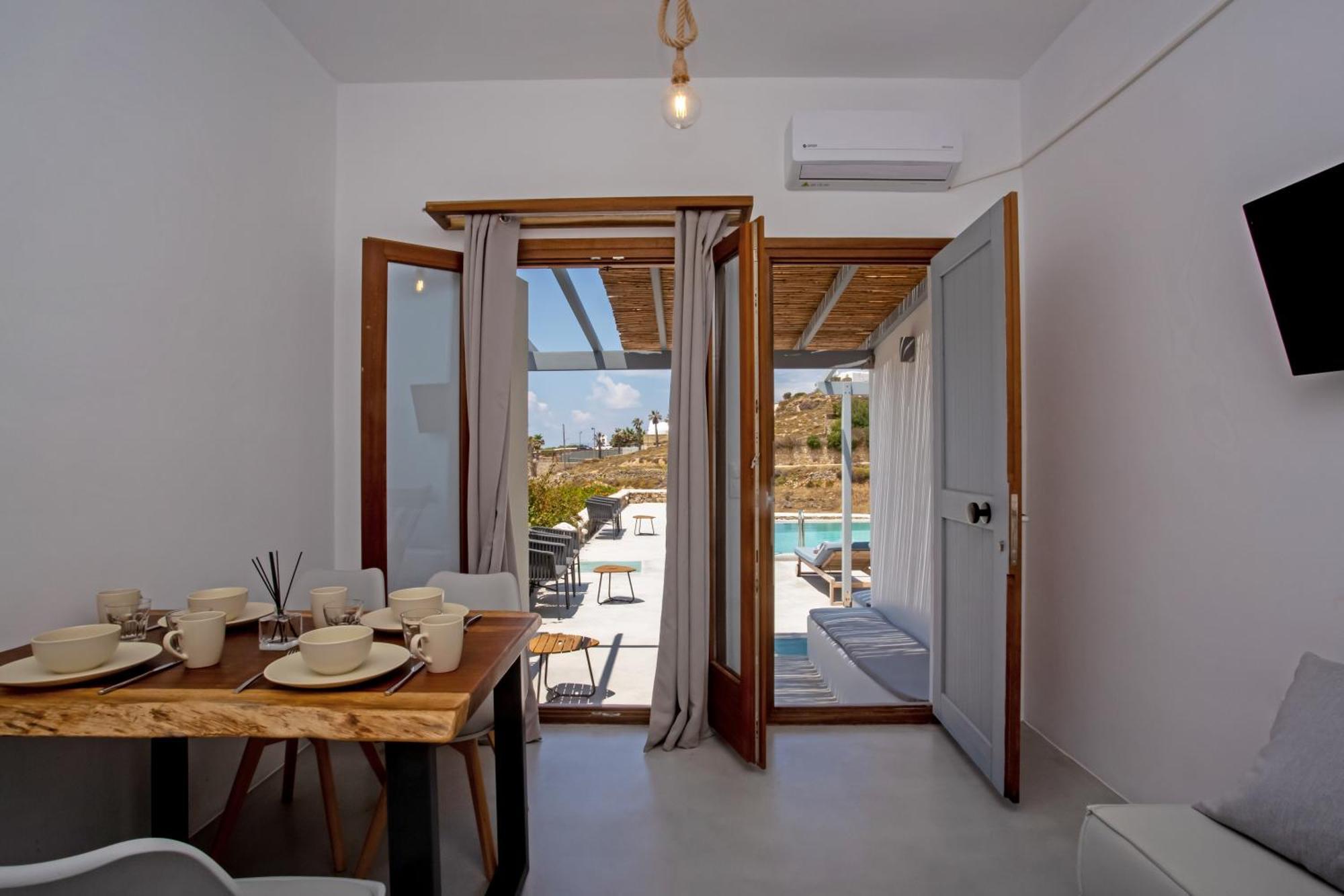 Terra White Seaview Pool Apartments & Suites Mykonos Town Exterior foto
