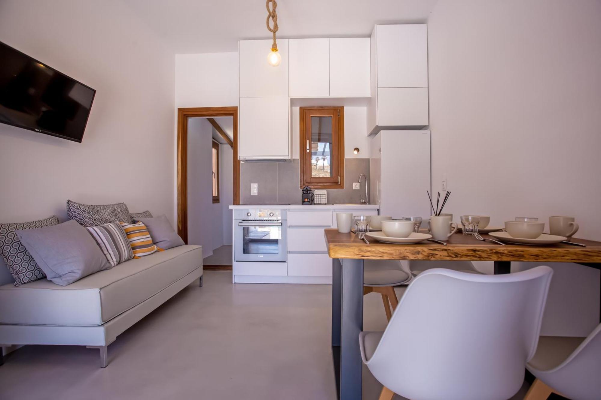 Terra White Seaview Pool Apartments & Suites Mykonos Town Exterior foto
