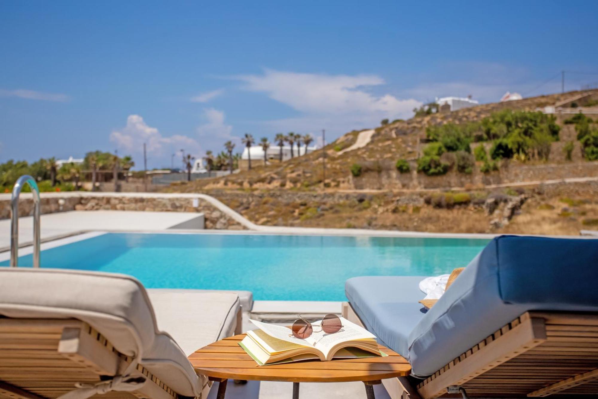 Terra White Seaview Pool Apartments & Suites Mykonos Town Exterior foto