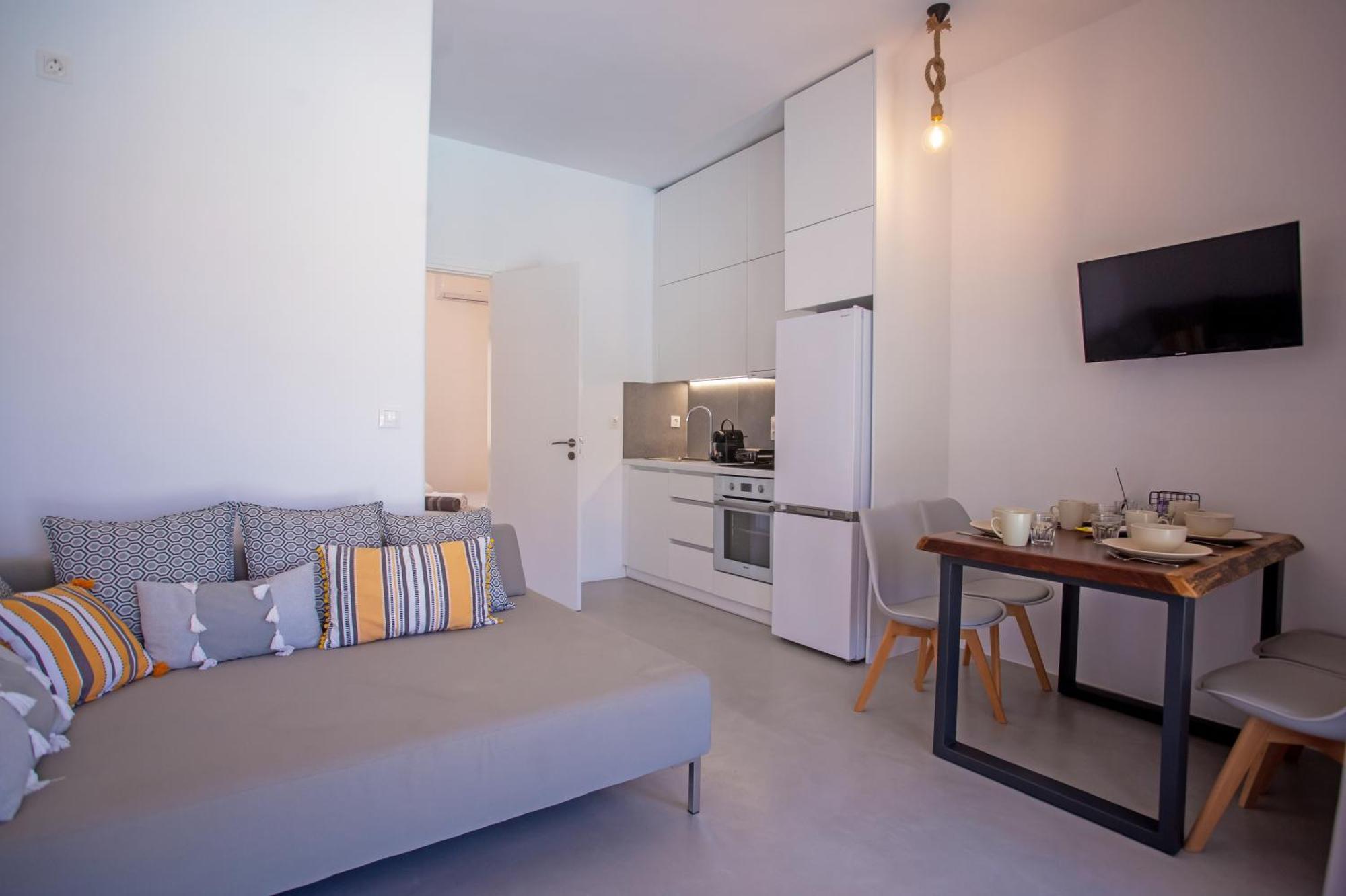 Terra White Seaview Pool Apartments & Suites Mykonos Town Exterior foto